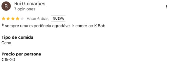 K-Bob | Restaurante Coreano